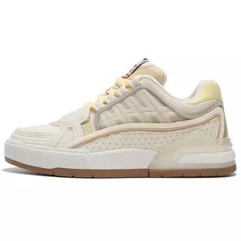 Li-Ning Миллениум Эпоха Ткань ТПУ Кожа Модные Спортивные Нескользящие Износостойкие Легкие Дышащие Низкие Кроссовки Для Скейтбординга AZGS010-2 35