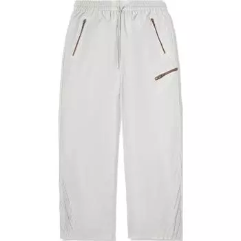 Li Ning Модная спортивная серия Прямые Свободные Удобные Повседневные Спортивные брюки Унисекс Светло-серый AYKUA55-2 L