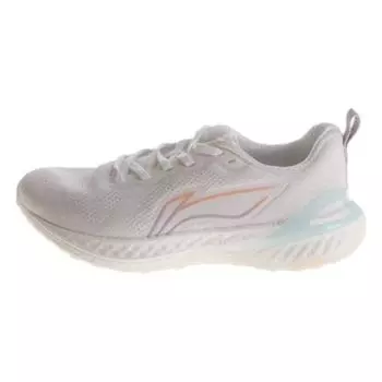 Li-Ning Модные удобные нескользящие износостойкие амортизирующие низкие кроссовки женские кроссовки белые ARHT008-1 37