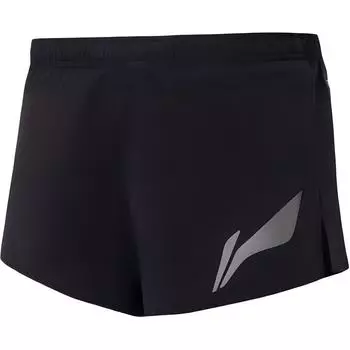 Li-Ning Модные Удобные Простые Однотонные Уличные Беговые Тренировочные Дышащие Быстросохнущие Влагоотводящие Спортивные Шорты Унисекс шорты YAPV011-1 3XL