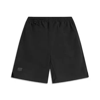 Li-Ning Модные Универсальные Быстросохнущие Прохладные Защита от Ультрафиолета Однотонные Со средней Посадкой Удобные Дышащие Повседневные Шорты AKSV301-7 S