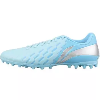 Li Ning Модный Удобный Универсальный MG (Резиновые короткие шипы) Футбольные бутсы с искусственным покрытием, амортизирующие, нескользящие, мужские футбольные бутсы YSFU029-5 39
