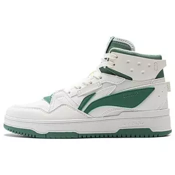 Li Ning Mountain Range 2.0 повседневные универсальные толстые подошвы, увеличивающие рост, нескользящие, износостойкие, высокие, для скейтбординга, женские кроссовки AGCT346-3 36