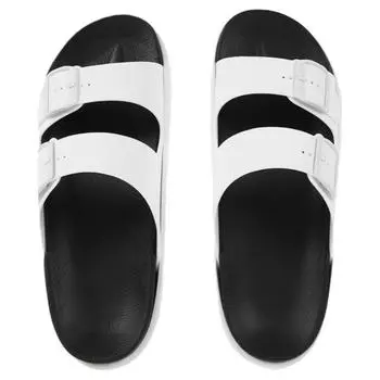 Li-Ning Мягкая подошва спортивные нескользящие сандалии скольжения мужская обувь стандарт-белый AGAT019-2 41