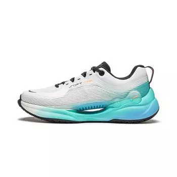 Li Ning Мягкая Прохладная Дышащая Толстая Подошва Увеличивающая Рост Амортизирующая Легкая Повседневная Обувь Мужская Повседневная Обувь Белый Зеленый Черный AGLU025-3 41