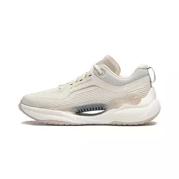 Li Ning Мягкие, амортизирующие, прочные, дышащие, толстые подошвы, папины туфли, легкие, удобные, низкие, повседневные туфли, женские кроссовки AGLU022-2 36