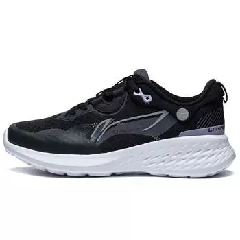 Li-Ning Мягкие прочные дышащие низкие спортивные повседневные туфли женские кроссовки черные AGLT008-2 36