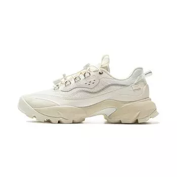 Li Ning Mulan Trend Спортивные Амортизирующие Износостойкие Низкие Повседневные Кроссовки Женские Повседневные Кроссовки Белый AZGV066-3 37