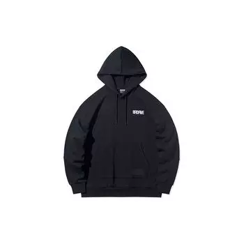 Li-Ning Мужская толстовка с капюшоном BadFive Basketball Series, черная AWDR071-4 с тематическим принтом L