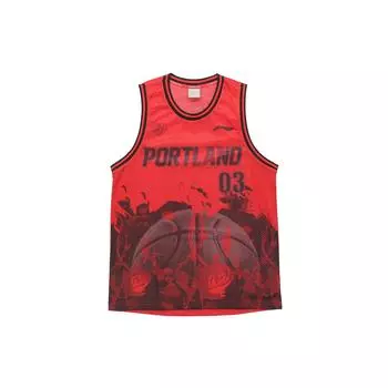 Li-Ning Мужские баскетбольные жилеты в стиле ретро, неоновые AAYQ089-3 S