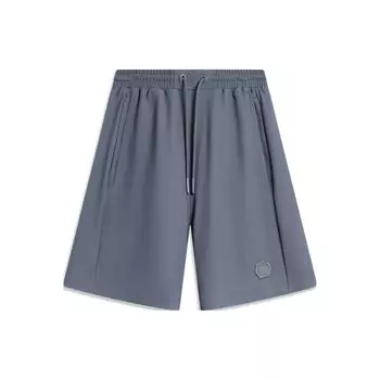 Li-Ning Мужские шорты свободного кроя однотонные Wade Series Cool-Black AKST653-1 L