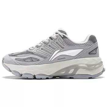 Li Ning Nanshan легкие высокопрочные толстые подошвы с увеличенной высотой, амортизирующие, нескользящие, износостойкие, низкие повседневные туфли AGCT470-5 38