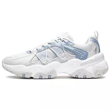 Li-Ning New Path амортизирующие износостойкие кроссовки Rebound Low Top Sports Casual Shoes мужские кроссовки серо-синие AGLS049-1 39