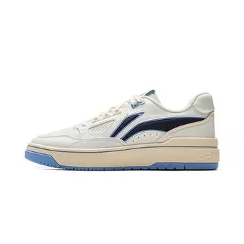 Li Ning New Star Модные Классические Повседневные Универсальные Толстая Подошва Увеличение Роста Нескользящие Амортизирующие Низкие Кеды для Скейтборда Унисекс Кроссовки ABCV009-2 40
