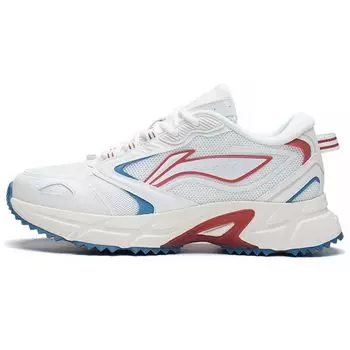 Li-Ning Non-Slip Wear-Resistant Low-Top Running Shoes Men Sneakers Cloud-White ARLS005-1 41