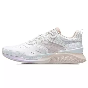 Li-Ning Non-Slip Wear-Resistant Low-Top Running Shoes Women Sneakers Cloud-White AGLR056-1 35