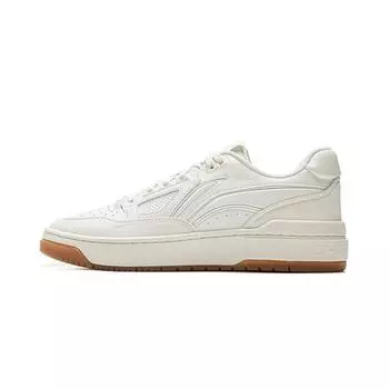 Li Ning Новая Мода Классические Повседневные Универсальные Толстая Подошва Увеличение Роста Нескользящие Износостойкие Низкие Кеды для Скейтборда Унисекс Кроссовки ABCV009-1 40