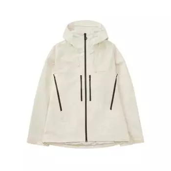 Li Ning однотонная молния с капюшоном удобная дышащая свободная ветровка мужская верхняя одежда овсяно-серый AEMU009-3 L