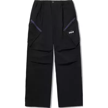 Li Ning Однотонные спортивные длинные брюки с завышенной талией, удобные, дышащие, свободного кроя, с прямыми штанинами, мужские брюки, черные AYKU947-1 L