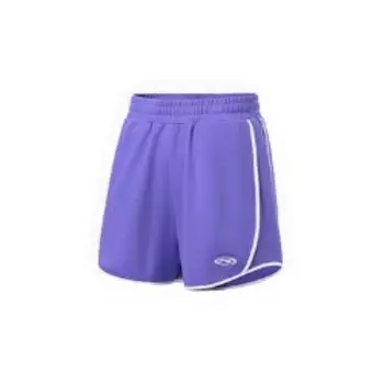 Li Ning однотонные спортивные шорты для фитнеса женские шорты фиолетовые AKST604-4 XS