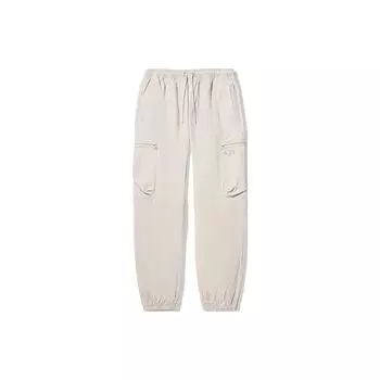 Li Ning Однотонные вязаные спортивные брюки свободного кроя Мужские низы Мика-Серый AYKU157-3 M
