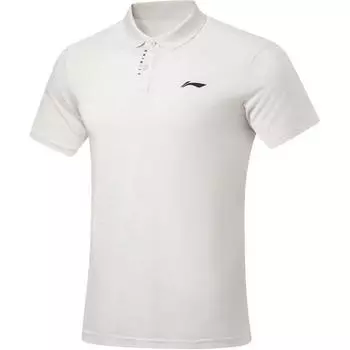 Li-Ning Однотонный спортивный свитер-поло, мужские топы, цветочно-серый, плитка-серый APLT009-5 2XL