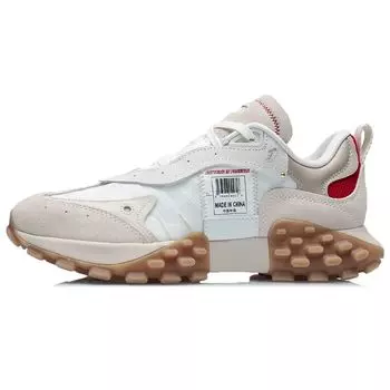 Li Ning Overload Trend Runway повседневные низкие кроссовки мужские кроссовки лебедь-белый ARYR025-5 42