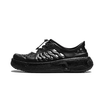 Li Ning Pangu Trek модные тенденции удобные универсальные водные туфли унисекс обувь черный AZSV025-3 39