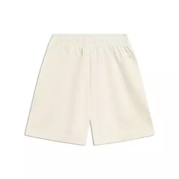 Li Ning Pattern Letter Knitted Casual Sports Shorts Women shorts Off-White AKST226-3 XXL