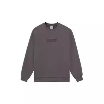 Li Ning Plain Длинный рукав Круглый вырез Повседневный пуловер Толстовка унисекс Толстовка Tawny AWDRB76-10 XXL