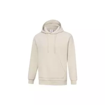 Li Ning Plain Hooded Pullover Sports Hoodie Men Hoodies Oatmeal-Gray AWDT987-4 XXXL