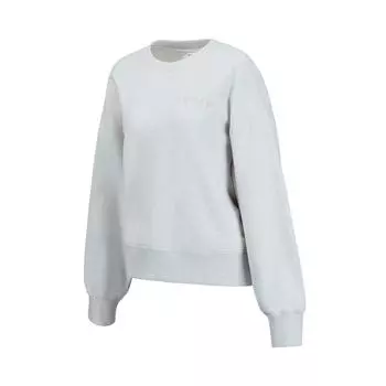 Li Ning Plain Круглый вырез Пуловер Длинный рукав Толстовка Женская толстовка Серый AWDT266-4 L