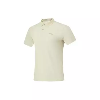 Li-Ning Plain Pullover Polo Shirt Men Tops Ceramic-Secret APLU149-2 XXXL