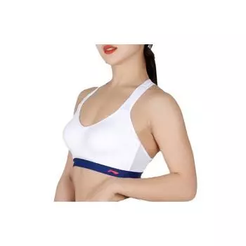 Li Ning Plain Sports Bra Женское нижнее белье Белый AUCQ008-1 S