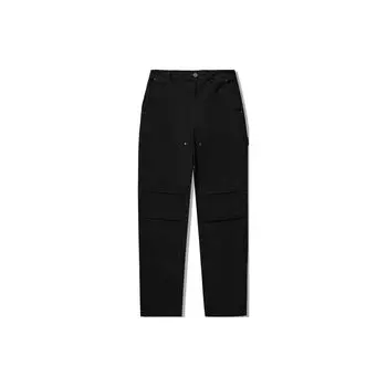 Li Ning Plain Straight Loose Casual Pants Men bottoms Black AKXU101-1 XL
