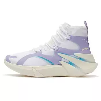 Li-Ning Потрясающие высокие кроссовки женские кроссовки фиолетовые AFWR004-4 36
