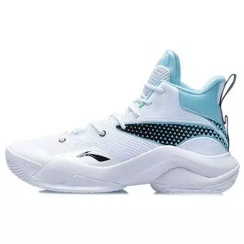 Li-Ning Power 7 White Crystal Blue Мужские кроссовки черные ABPQ041-1