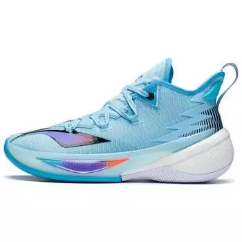Li-Ning Power 9 Premium Голубые мужские кроссовки Фиолетовый ABAS073-3 41