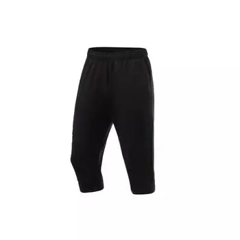 Li Ning повседневные спортивные брюки Ice Silk Quick Dry Cool Training Seven Point для мужчин, черные AKQR103-1 L