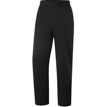 Li Ning повседневные удобные простые однотонные флисовые трикотажные спортивные брюки мужские низ черного цвета AYKV097-1 L