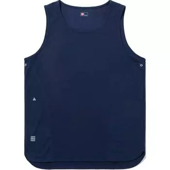 Li Ning Принтованная футболка с круглым вырезом Удобная Дышащая Универсальная Спортивная майка Мужская майка Молочно-белый Синий AVSU801-1 S