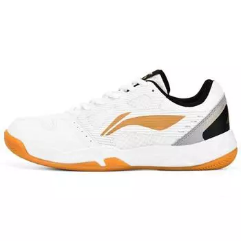Li-Ning Прочные Дышащие Низкие Бадминтонные Кроссовки Унисекс Обувь Платина AYTT023-1 36