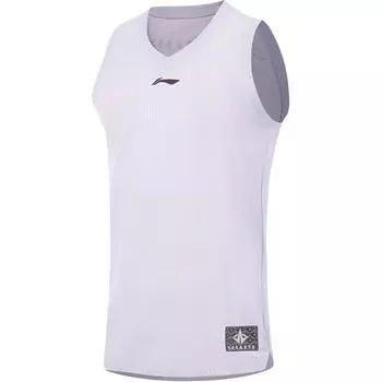 Li-Ning Professional Basketball Series Casual Simple Sports V-Neck Comfortable Versatile Vest Men Tops AAYV079-3 M
