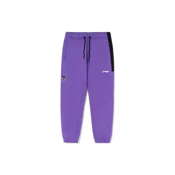 Li-Ning Профессиональная баскетбольная серия, разминочные штаны с флисовой подкладкой, цвет: ... флис L
