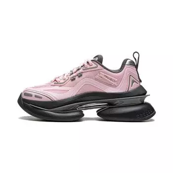 Li Ning Project* Ling Kong амортизирующие износостойкие низкие повседневные туфли женские повседневные туфли розовые AGCU260-5 37