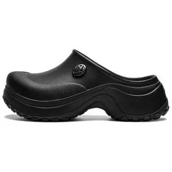 Li Ning Project* Muller Trendy Anti-Wear Open-Toe Slippers Женские тапочки Черные AGAU020-4 40