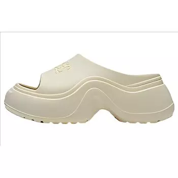 Li Ning Project Удобные резиновые сандалии-слайды для женщин Обувь белого цвета AGAT016-1 40