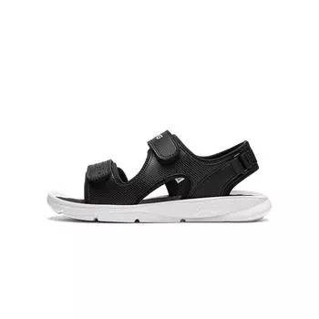 Li Ning Простые модные удобные универсальные детские сандалии Детские сандалии черного цвета YKUU032-1 33