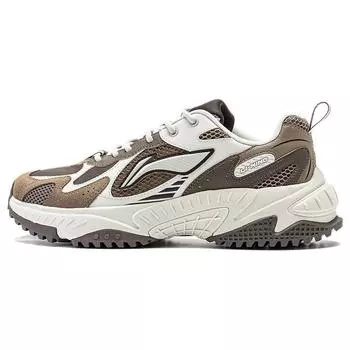 Li Ning Qixing 2.0 модные удобные амортизирующие отскок толстая подошва увеличенная высота нескользящие износостойкие низкие повседневные туфли AGCT311-1 41
