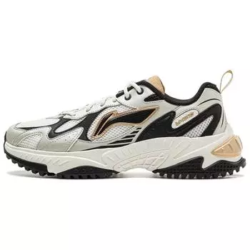 Li Ning Qixing 2.0 Толстая подошва Универсальные Прочные Амортизация Отскок Нескользящие Износостойкие Увеличивающие рост Низкие Повседневные Кроссовки AGCT311-7 39